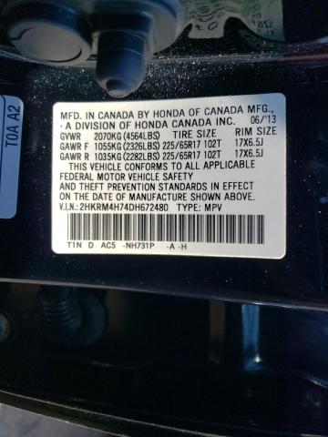 Photo 11 VIN: 2HKRM4H74DH672480 - HONDA CRV 