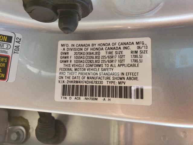 Photo 12 VIN: 2HKRM4H74DH678330 - HONDA CR-V EXL 