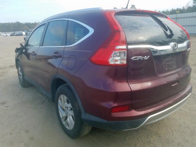 Photo 2 VIN: 2HKRM4H74FH617482 - HONDA CR-V EXL 