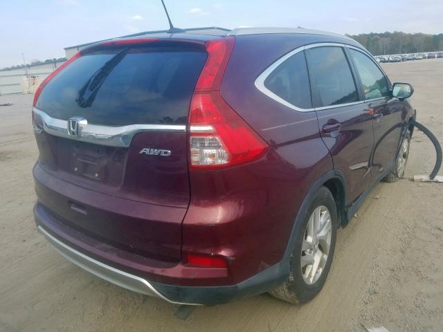 Photo 3 VIN: 2HKRM4H74FH617482 - HONDA CR-V EXL 