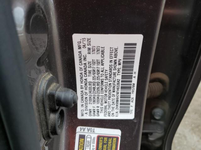 Photo 11 VIN: 2HKRM4H74FH653642 - HONDA CR-V EXL 