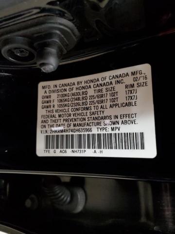 Photo 11 VIN: 2HKRM4H74GH635966 - HONDA CRV 