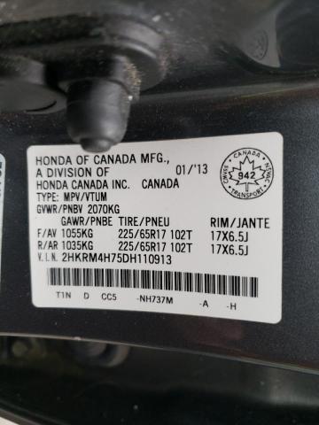 Photo 13 VIN: 2HKRM4H75DH110913 - HONDA CR-V EXL 