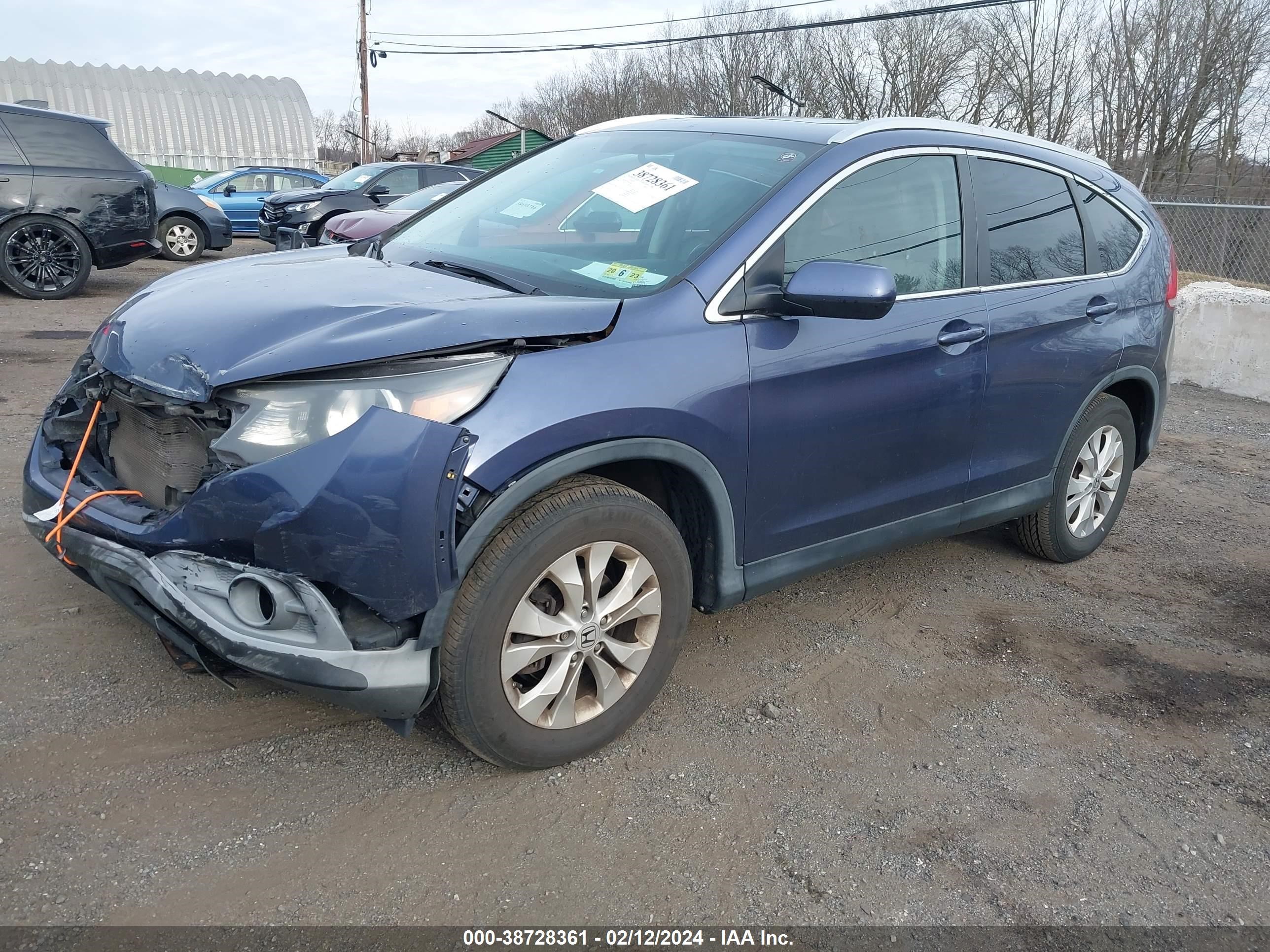 Photo 1 VIN: 2HKRM4H75DH625684 - HONDA CR-V 