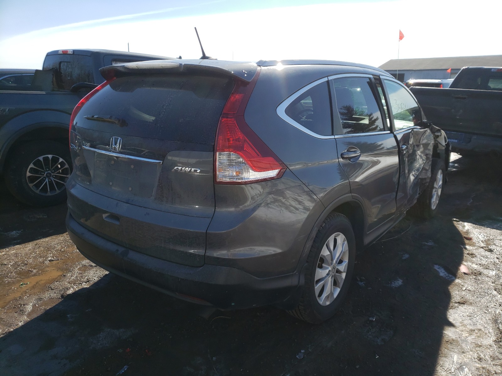 Photo 3 VIN: 2HKRM4H75DH686565 - HONDA CR-V EXL 