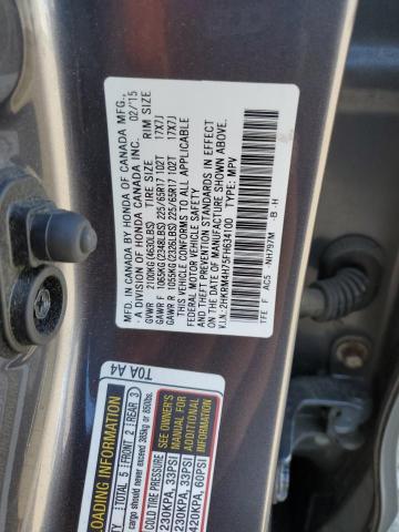 Photo 12 VIN: 2HKRM4H75FH634100 - HONDA CR-V EXL 