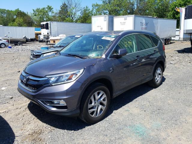 Photo 1 VIN: 2HKRM4H75FH699741 - HONDA CR-V EXL 