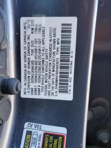 Photo 11 VIN: 2HKRM4H76DH643675 - HONDA CR-V EXL 