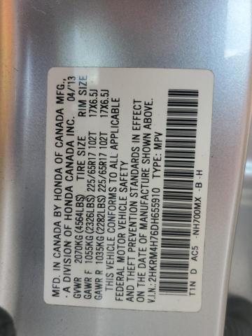 Photo 12 VIN: 2HKRM4H76DH655910 - HONDA CR-V EXL 