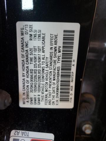 Photo 12 VIN: 2HKRM4H76DH684405 - HONDA CR-V EXL 