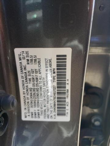 Photo 12 VIN: 2HKRM4H76EH657027 - HONDA CRV 