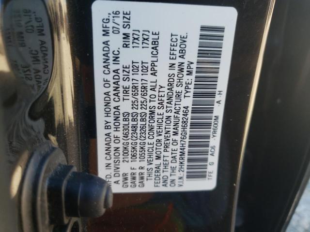 Photo 9 VIN: 2HKRM4H76GH682464 - HONDA CR-V EXL 