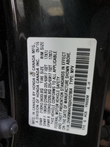 Photo 12 VIN: 2HKRM4H76GH707864 - HONDA CR-V EXL 