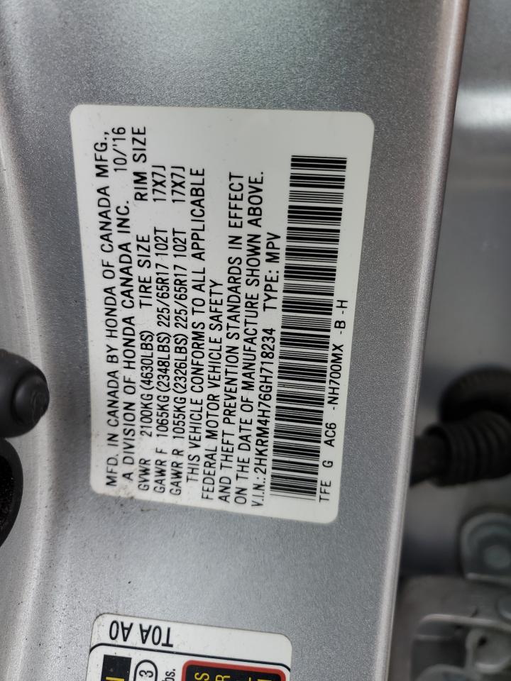 Photo 12 VIN: 2HKRM4H76GH718234 - HONDA CR-V 