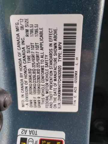 Photo 13 VIN: 2HKRM4H77CH630920 - HONDA CRV 