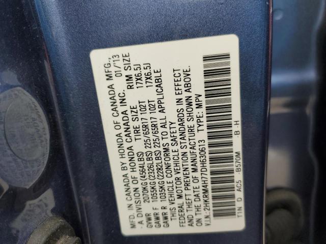 Photo 12 VIN: 2HKRM4H77DH630613 - HONDA CRV 