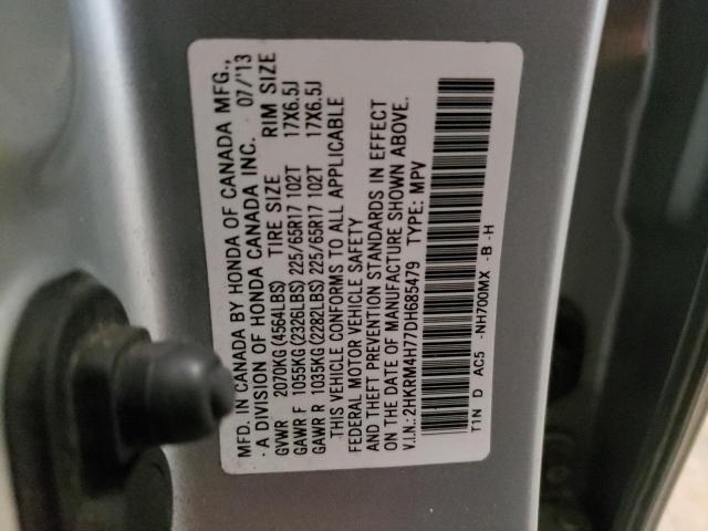 Photo 11 VIN: 2HKRM4H77DH685479 - HONDA CR-V EXL 