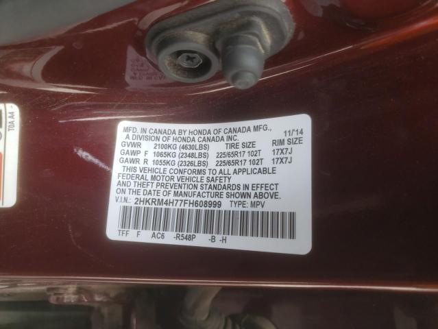 Photo 11 VIN: 2HKRM4H77FH608999 - HONDA CRV 