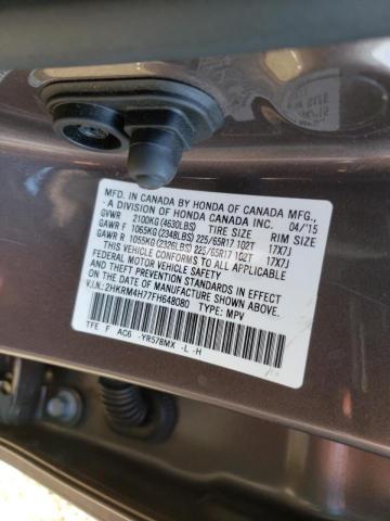 Photo 9 VIN: 2HKRM4H77FH648080 - HONDA CR-V EXL 