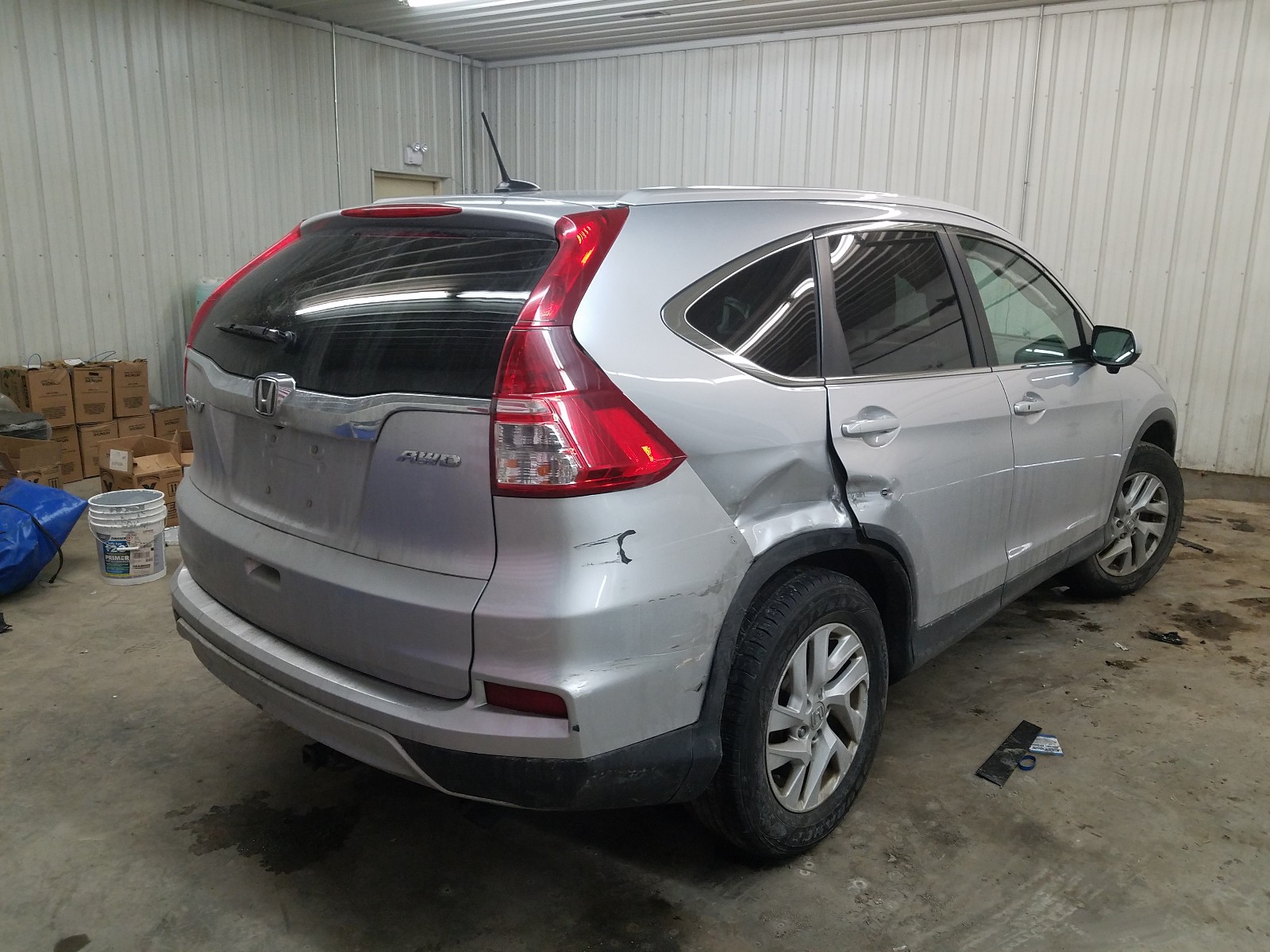 Photo 3 VIN: 2HKRM4H77FH654817 - HONDA CR-V EXL 