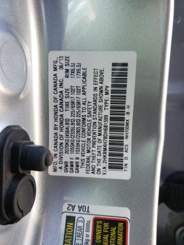 Photo 12 VIN: 2HKRM4H78DH681599 - HONDA CR-V EXL 