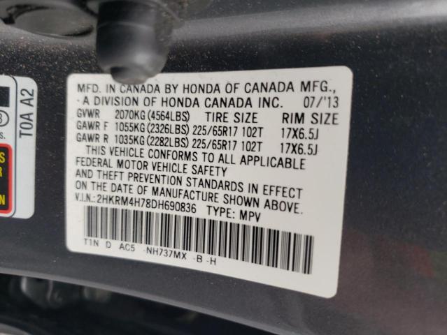 Photo 11 VIN: 2HKRM4H78DH690836 - HONDA CRV 