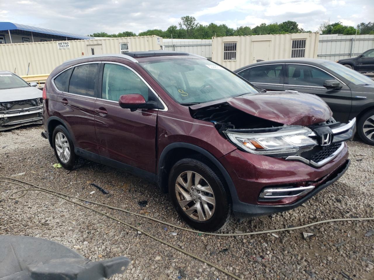 Photo 3 VIN: 2HKRM4H78FH606937 - HONDA CR-V 