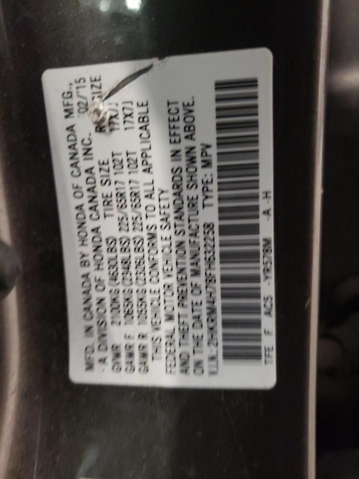 Photo 12 VIN: 2HKRM4H78FH632258 - HONDA CR-V 