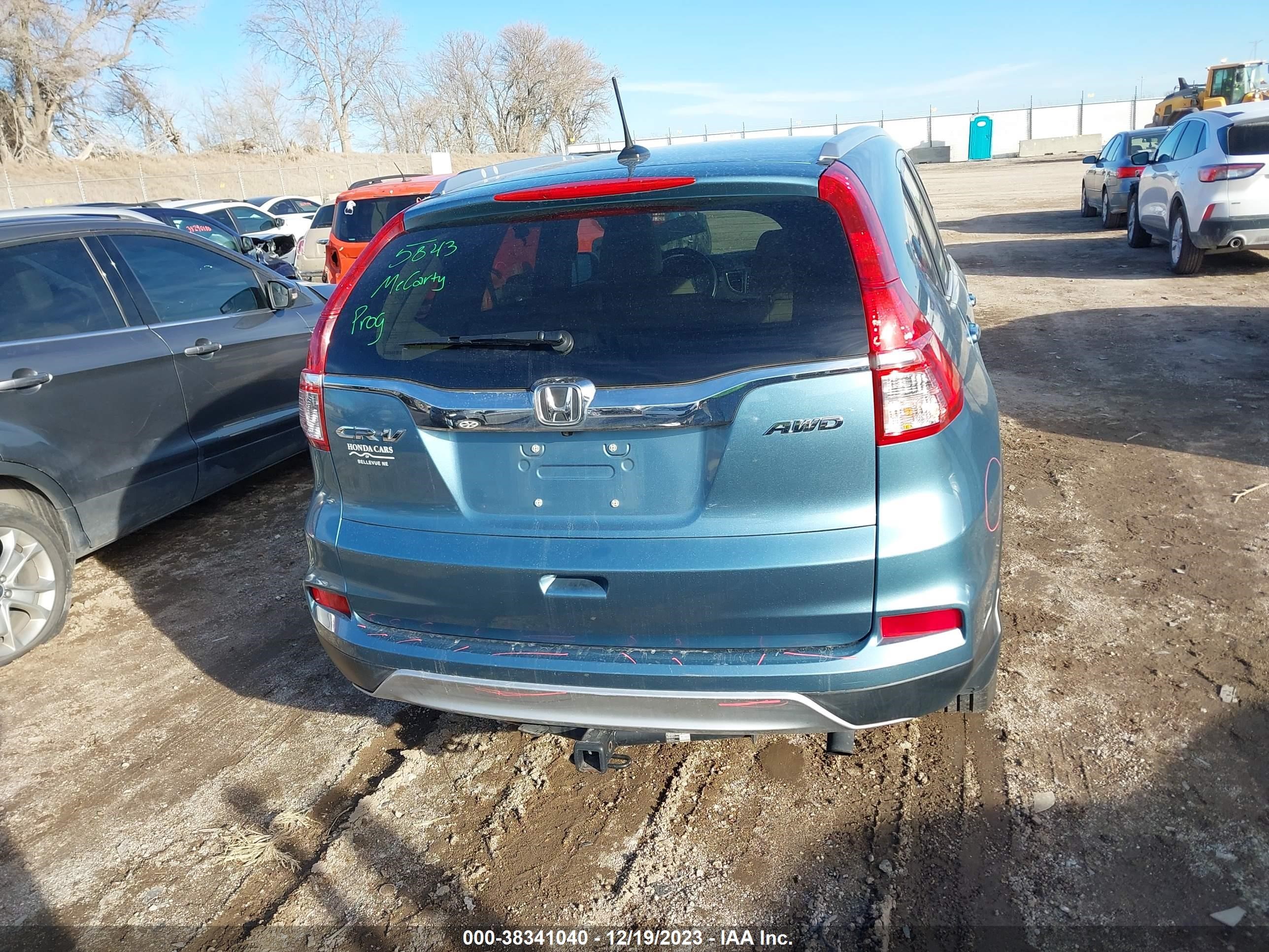 Photo 15 VIN: 2HKRM4H78GH607801 - HONDA CR-V 