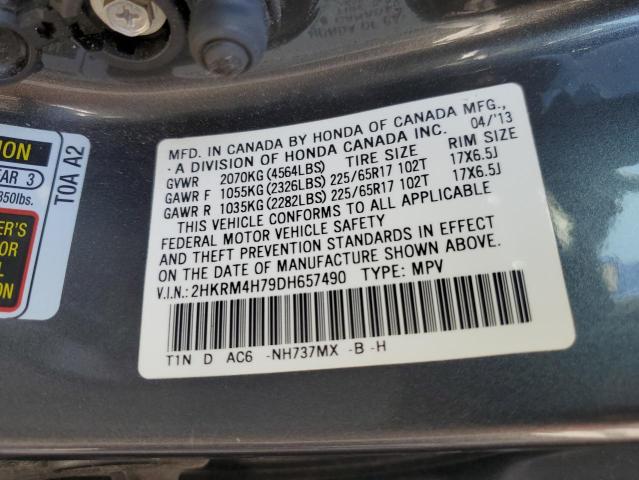 Photo 12 VIN: 2HKRM4H79DH657490 - HONDA CRV 