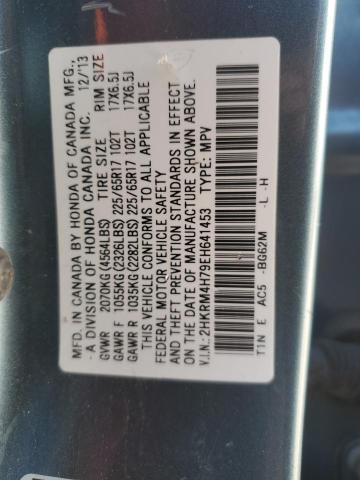 Photo 12 VIN: 2HKRM4H79EH641453 - HONDA CR-V EXL 