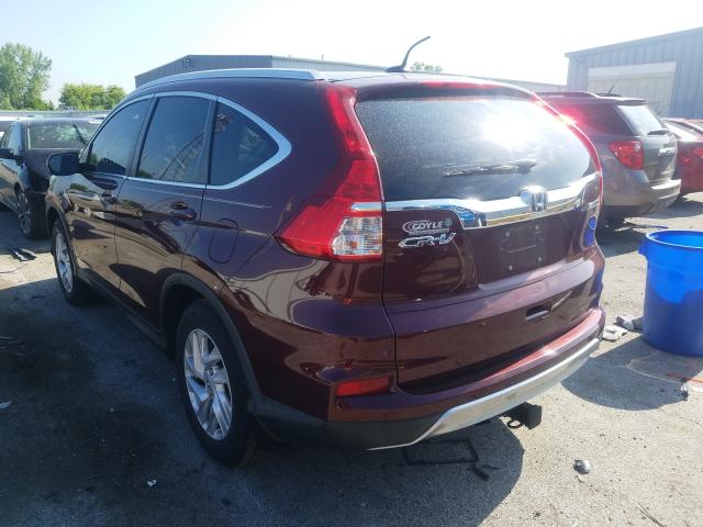 Photo 2 VIN: 2HKRM4H79FH606039 - HONDA CR-V EXL 