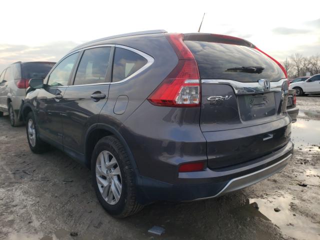 Photo 2 VIN: 2HKRM4H79FH606400 - HONDA CR-V EXL 