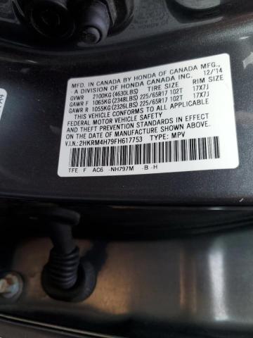 Photo 12 VIN: 2HKRM4H79FH617753 - HONDA CR-V EXL 