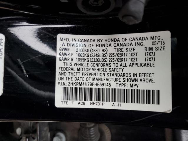 Photo 12 VIN: 2HKRM4H79FH659145 - HONDA CRV 