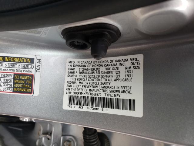 Photo 9 VIN: 2HKRM4H79FH666970 - HONDA CRV 