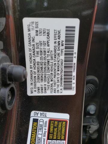 Photo 11 VIN: 2HKRM4H79GH724657 - HONDA CR-V EXL 