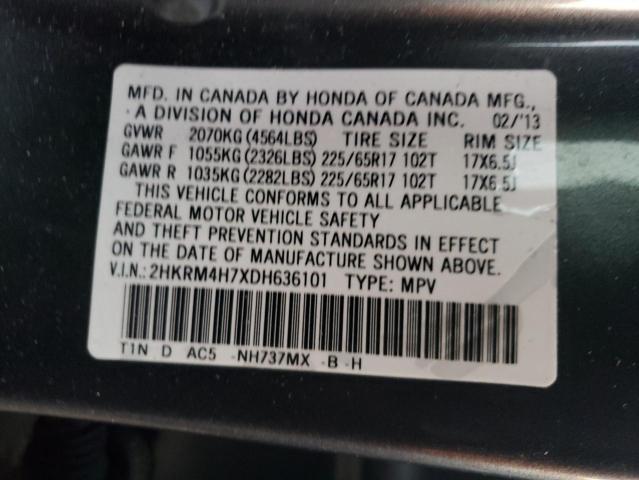 Photo 12 VIN: 2HKRM4H7XDH636101 - HONDA CRV 