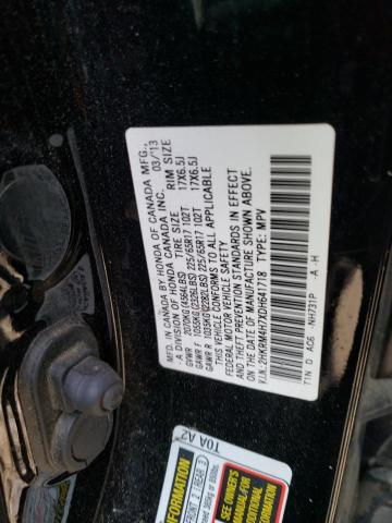 Photo 12 VIN: 2HKRM4H7XDH641718 - HONDA CRV 