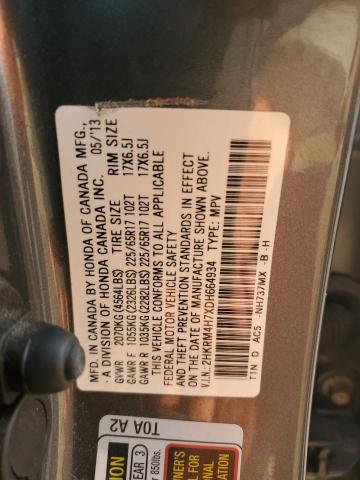 Photo 12 VIN: 2HKRM4H7XDH664934 - HONDA CRV 