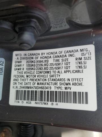 Photo 11 VIN: 2HKRM4H7XDH665419 - HONDA CRV 