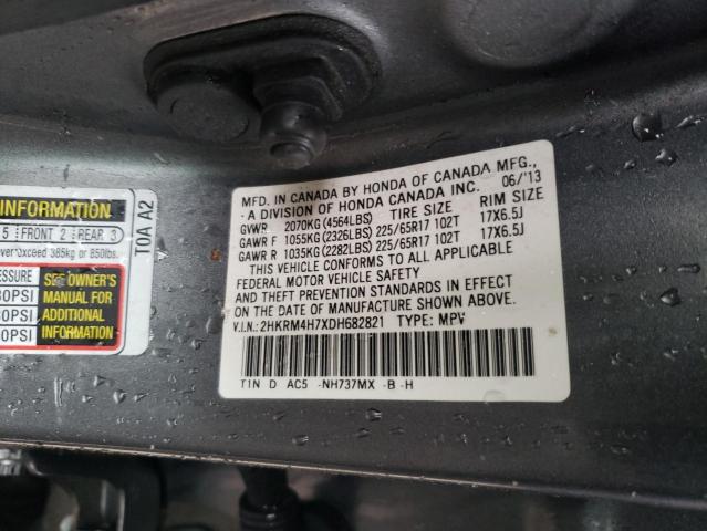 Photo 9 VIN: 2HKRM4H7XDH682821 - HONDA CR-V EXL 