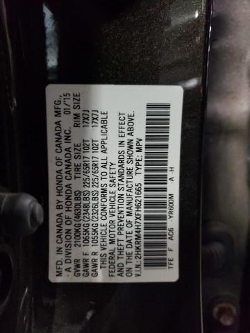 Photo 12 VIN: 2HKRM4H7XFH621665 - HONDA CR-V EXL 