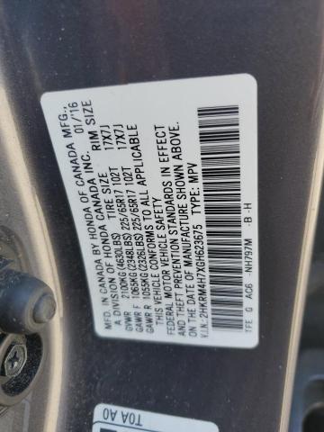 Photo 12 VIN: 2HKRM4H7XGH623675 - HONDA CRV 