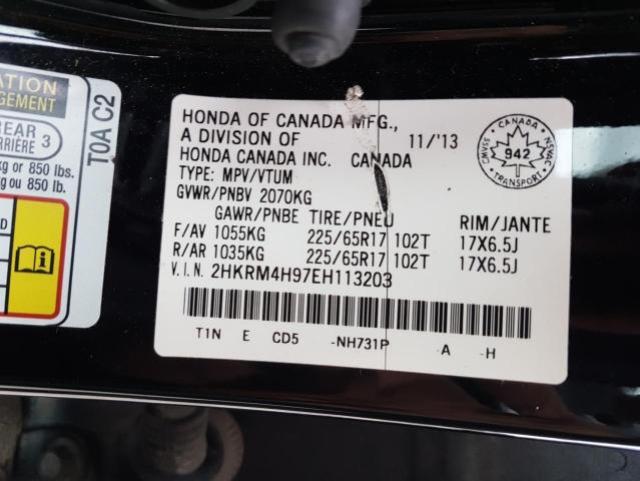 Photo 8 VIN: 2HKRM4H97EH113203 - HONDA CR-V TOURI 