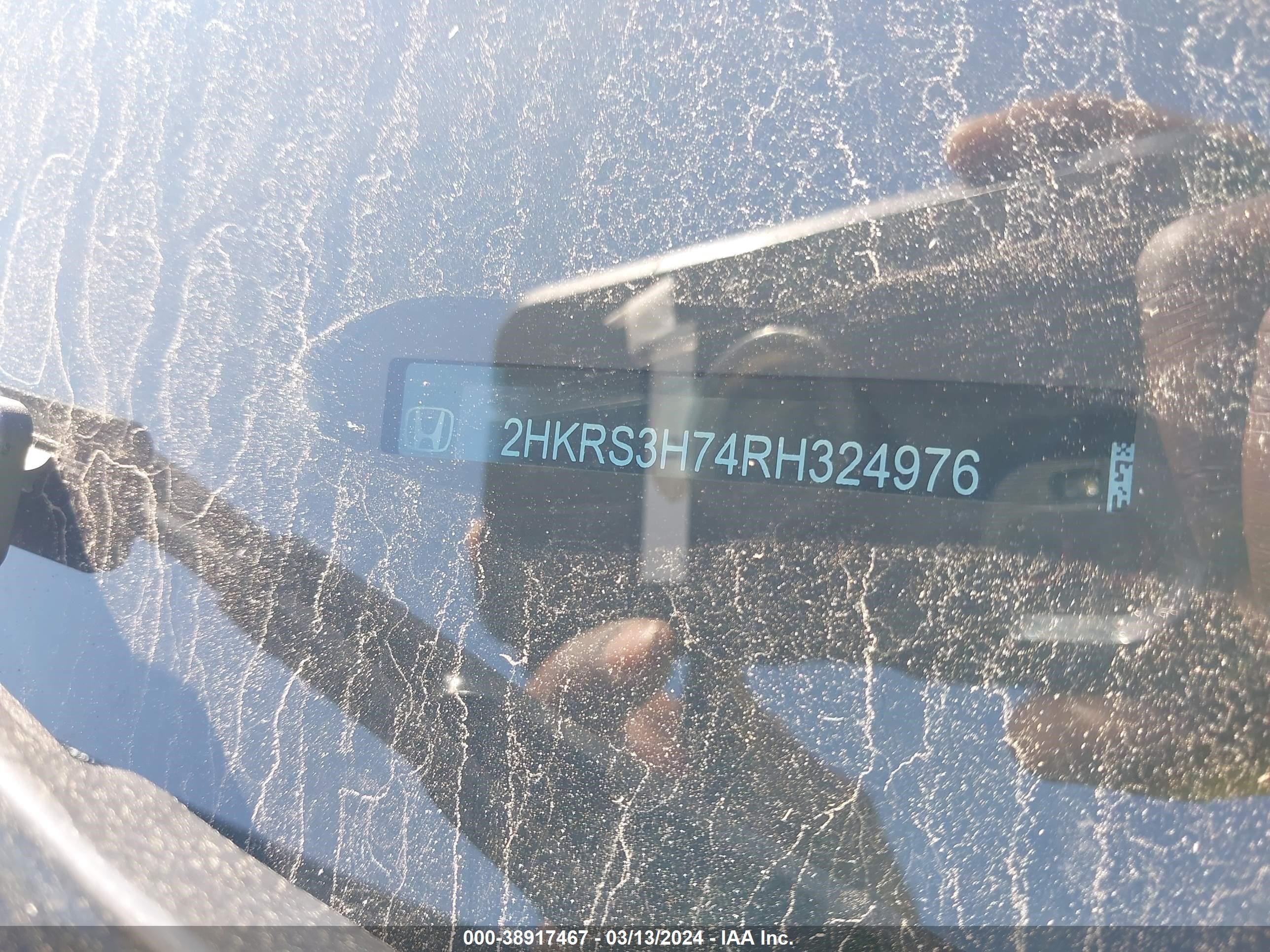 Photo 8 VIN: 2HKRS3H74RH324976 - HONDA CR-V 