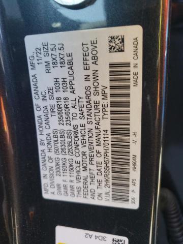 Photo 12 VIN: 2HKRS5H57PH701114 - HONDA CRV 