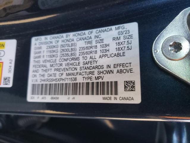 Photo 13 VIN: 2HKRS5H5XPH711538 - HONDA CRV 