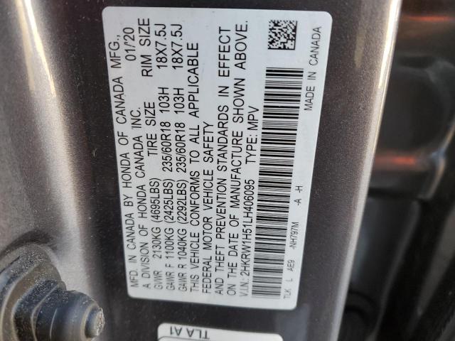 Photo 12 VIN: 2HKRW1H51LH406095 - HONDA CRV 