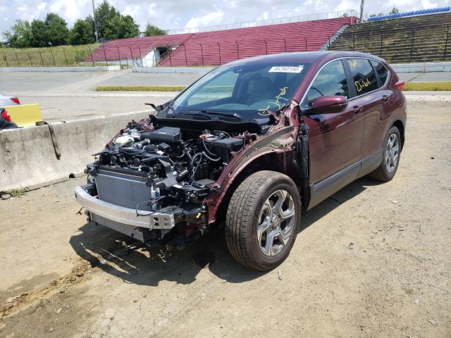 Photo 1 VIN: 2HKRW1H53KH507931 - HONDA CR-V EX 